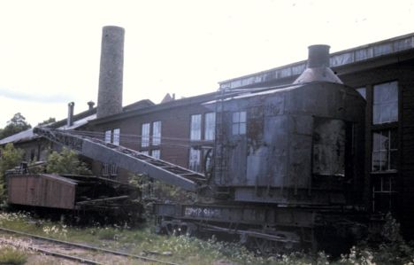 Houghton MI Crane and Idler Car